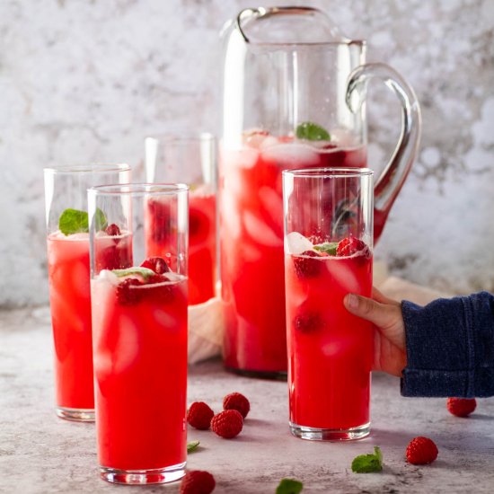 Sugar free Raspberry Limeade