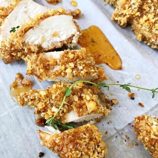 Walnut Crusted Chicken