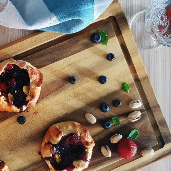 Summer Fruit Galettes