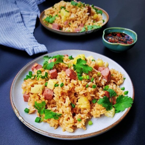 Spam & Pineapple Fried Rice