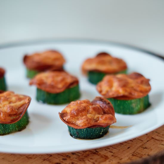 Zucchini Pizza Bites