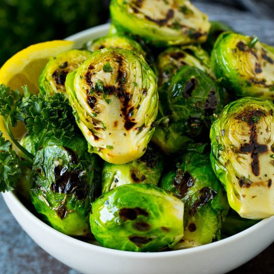 Grilled Brussels Sprouts