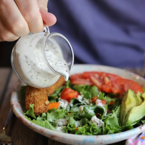 Vegan blue cheese dressing