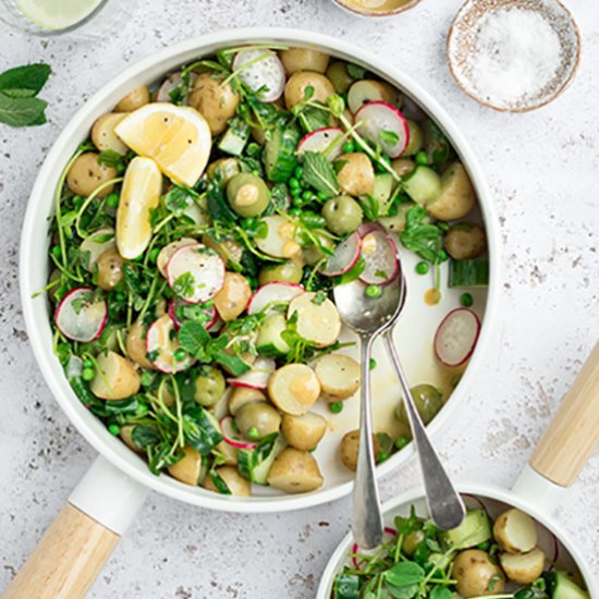 VEGAN POTATO SALAD (NO MAYO)