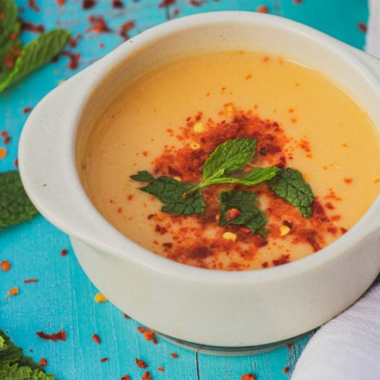 Red Lentil Soup (Mercimek Çorbası)