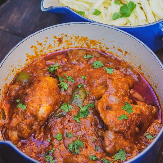 Chicken Paprikash (Csirkepaprikás)