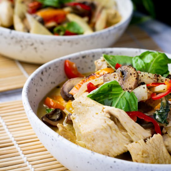 Thai Green Chicken Coconut Curry