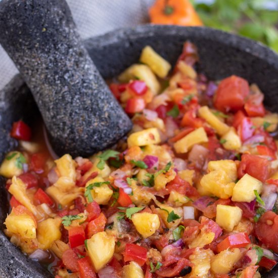 Fresh Pineapple Salsa