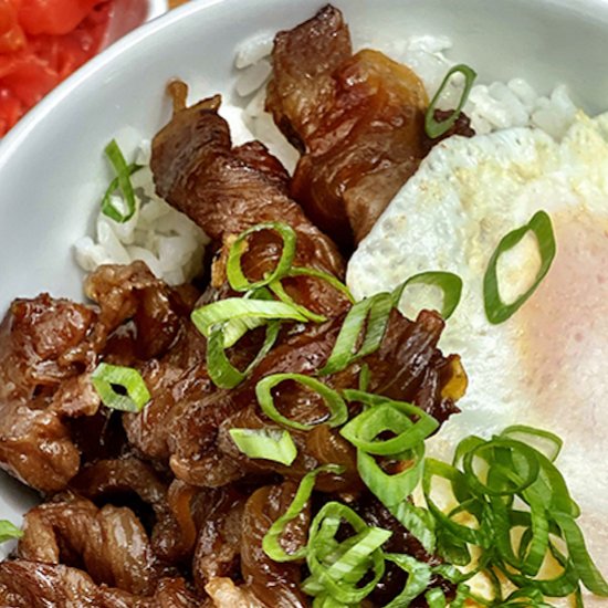 Gyudon with Miyazakigyu Ribeye