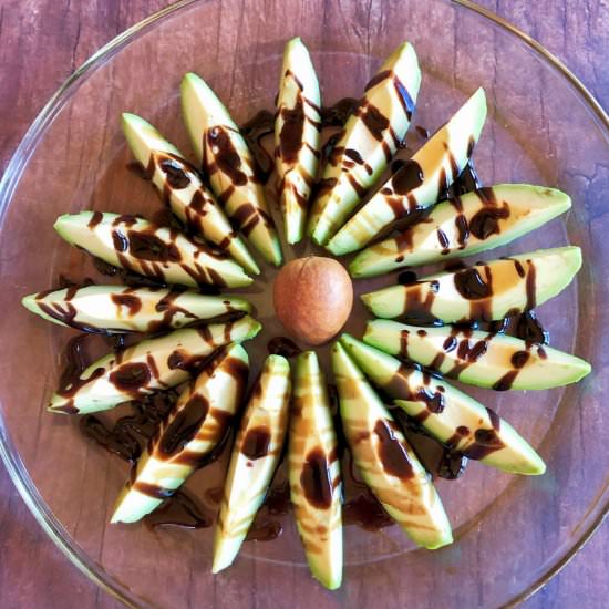 Avocado Flower Appetizer