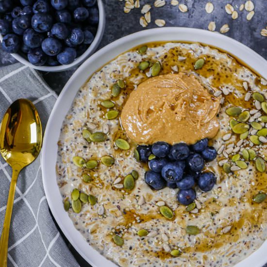 Easy Vegan Protein Porridge