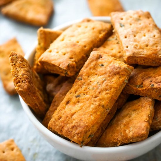 Homemade Savory Crackers