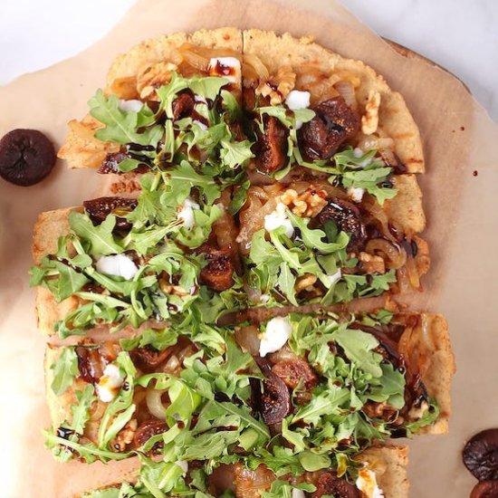 Vegan Grilled Flatbread