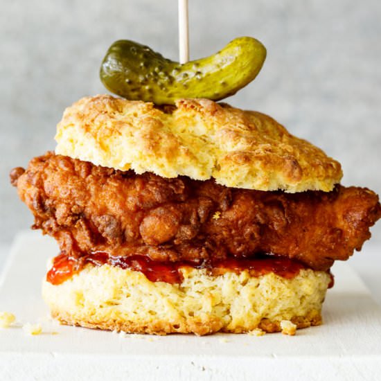 Southern Fried Chicken Biscuits