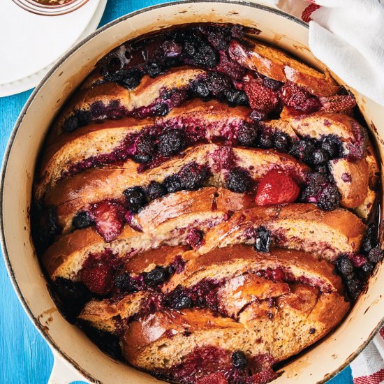 Brandy Berry French Toast Casserole