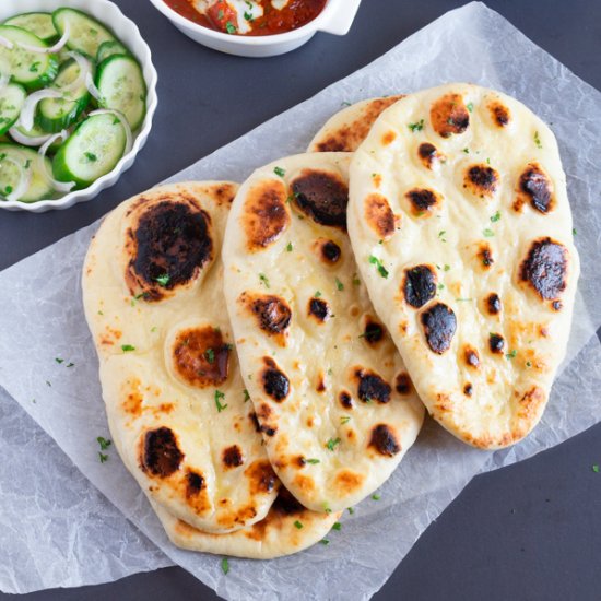 Homemade Naan Bread