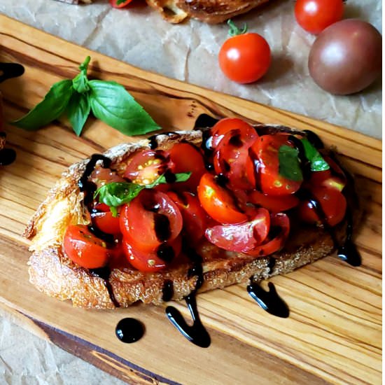 Garden Fresh Bruschetta