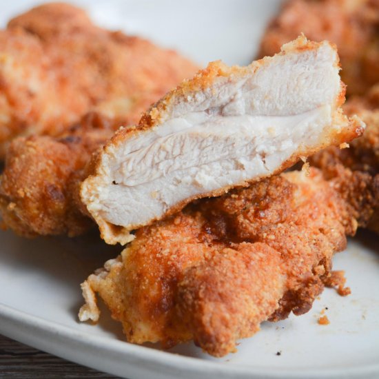 Keto Air Fryer Fried Chicken