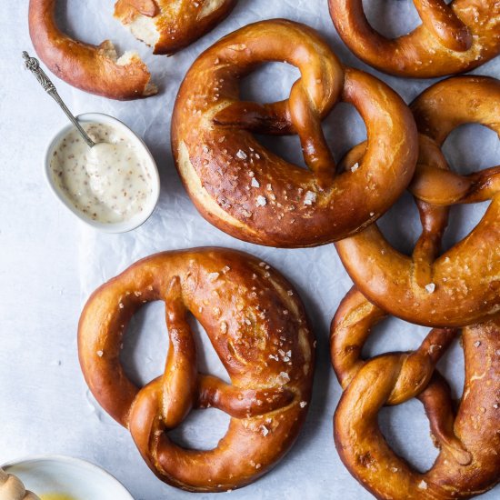 Vegan Beer Pretzels