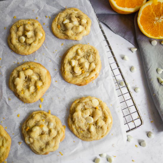 Orange Creamsicle Cookies