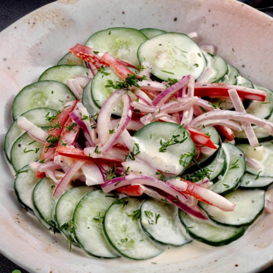 Simple Cucumber Salad