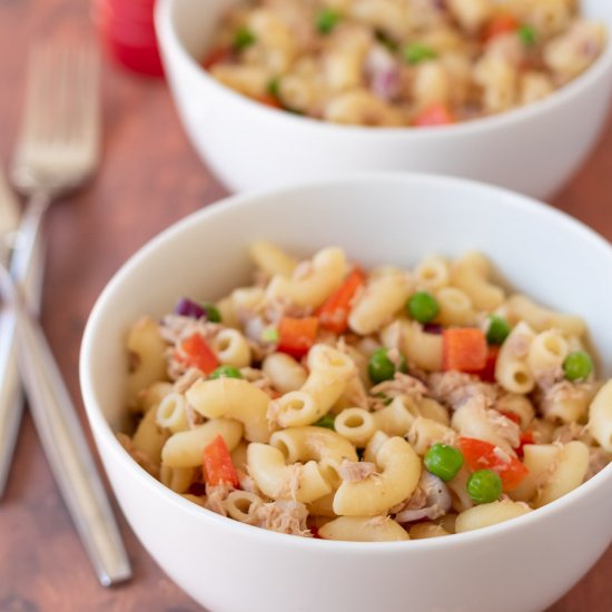 Quick Tuna Macaroni Salad