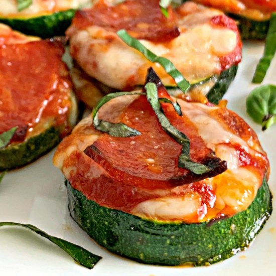 Zucchini Pizza Bites