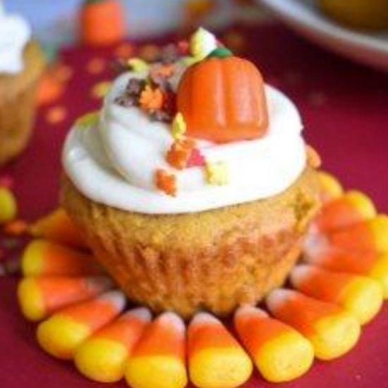 Moist Pumpkin Cupcakes