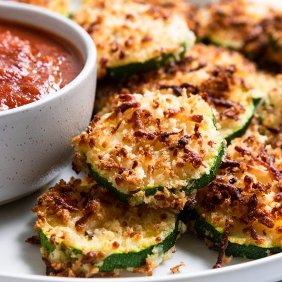 3 Cheese Air Fryer Zucchini