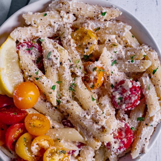 Vegan Ricotta Pasta