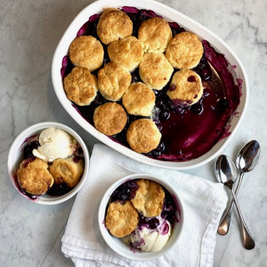 Blueberry Cobbler