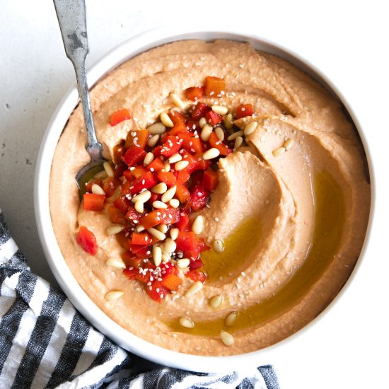 Roasted Red Pepper Hummus