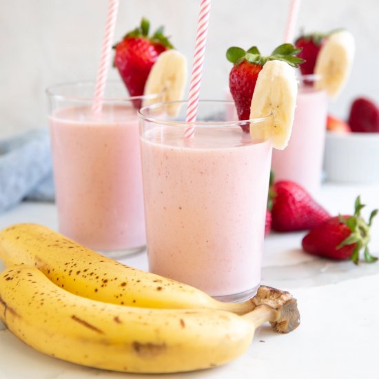 Strawberry Banana Smoothie