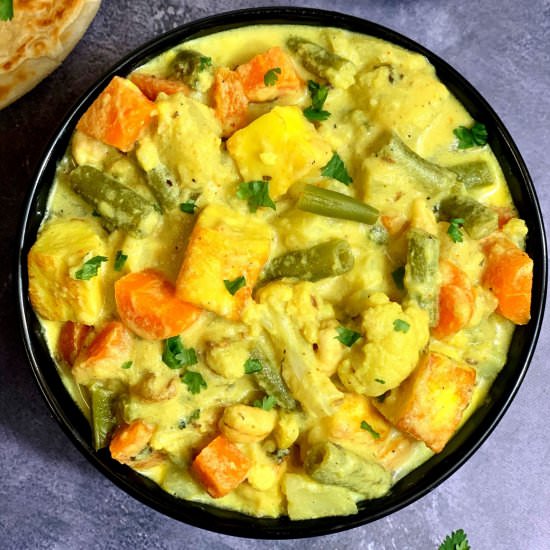 Instant Pot Navratan Korma