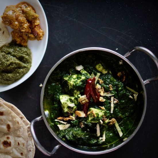 Easy Saag Paneer