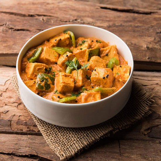 Pickled Flavor Achari Paneer