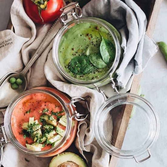 summer raw soups