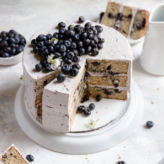 Blueberry Cinnamon Cake