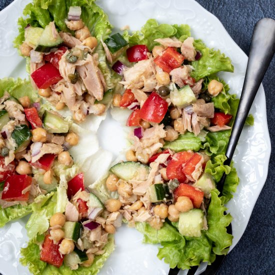 Chickpea Tuna Salad