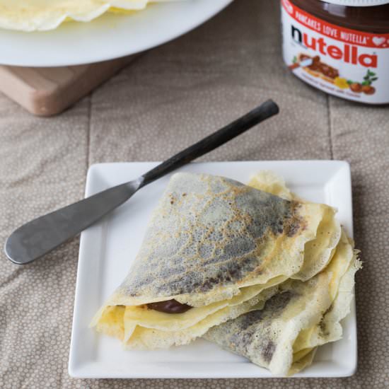 Nutella Crepes