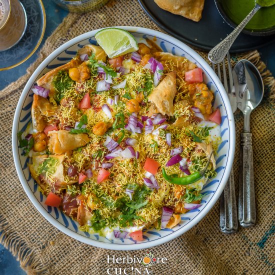 Samosa Chaat