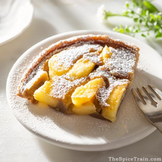 Spiced Apple Clafoutis