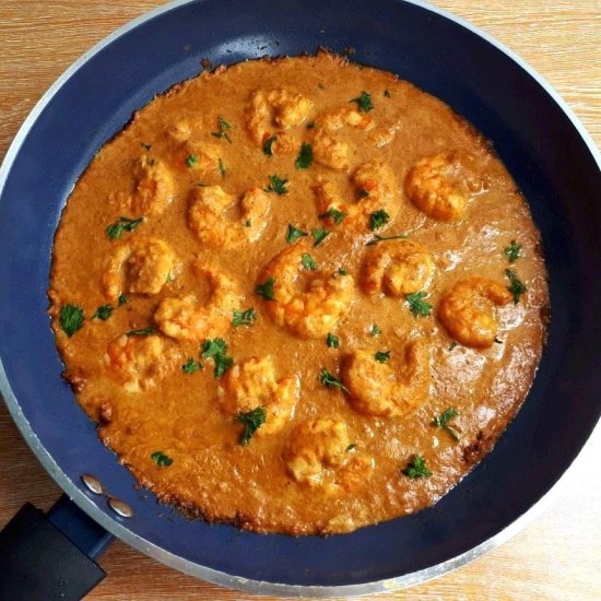 Spicy Prawn Masala