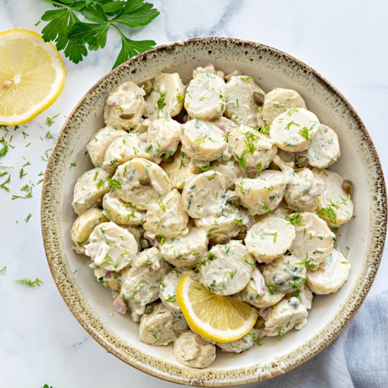 Creamy Lemon Dill Potato Salad