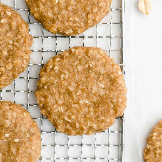 Peanut Butter Oatmeal Cookies