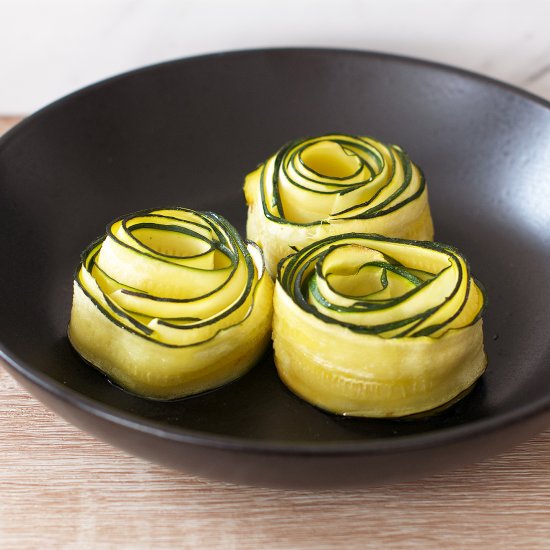 Zucchini Roses