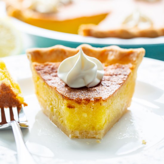 Lemon Chess Pie