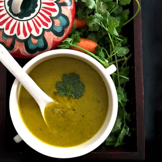 Cilantro Carrot Soup