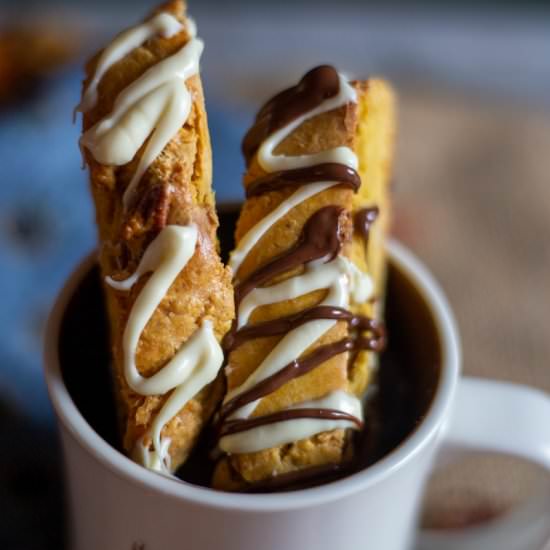 Pumpkin Spice Biscotti