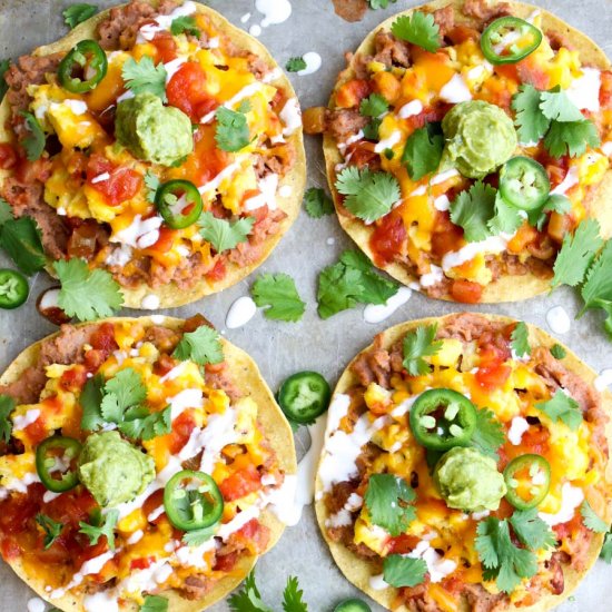 Breakfast Tostadas